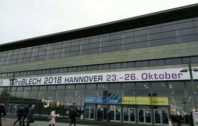 Participated in the 2018 Hannover Metal Sheet Processing Technology Exhibition in Germany