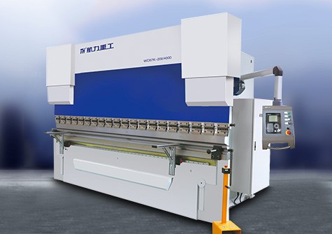WC67K series torsion axis synchronous CNC hydraulic sheet metal bending machine